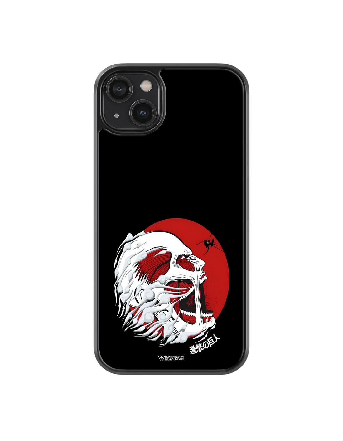 Titan Red Moon Hybrid Case