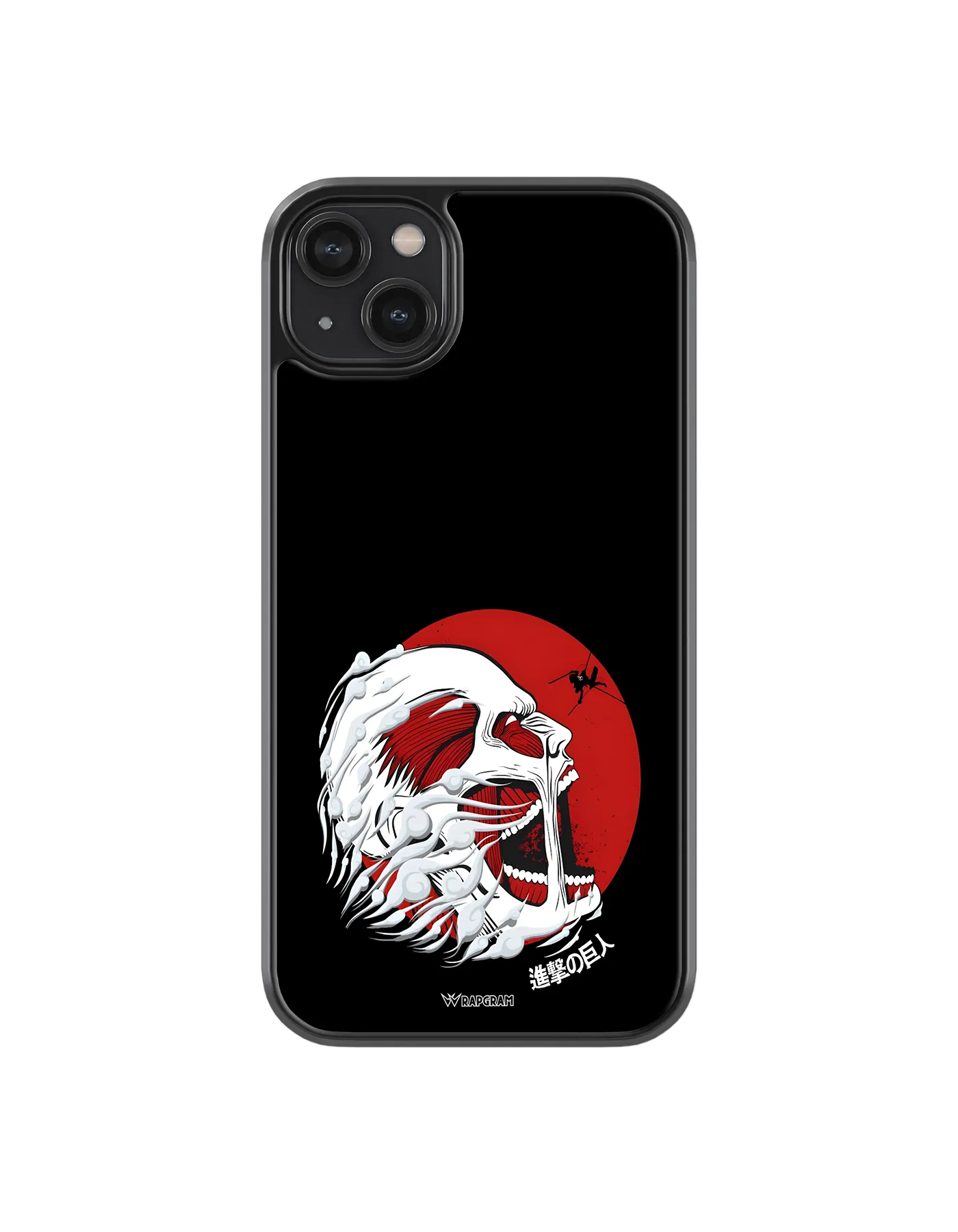Titan Red Moon Hybrid Case