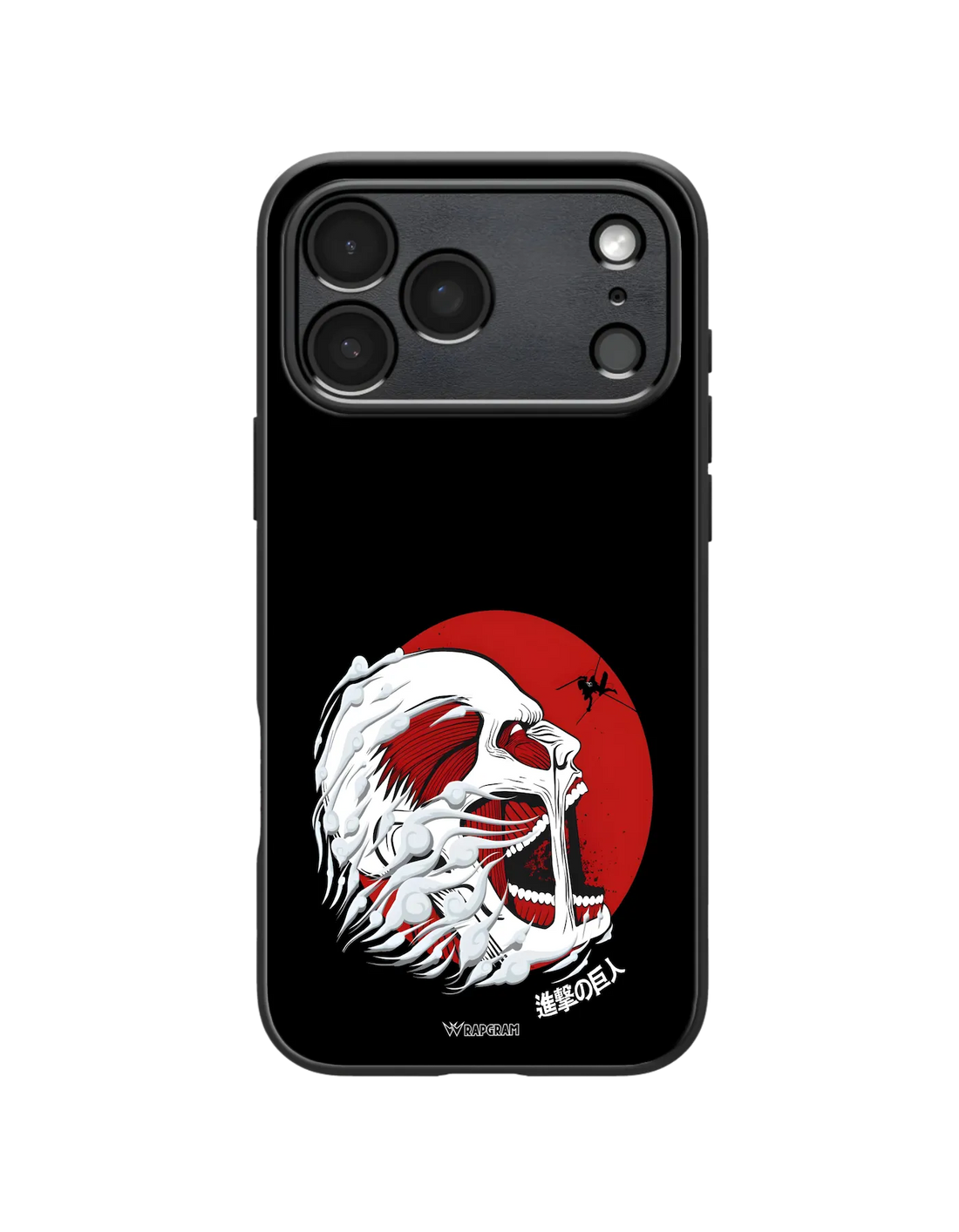 Titan Red Moon Hybrid Case