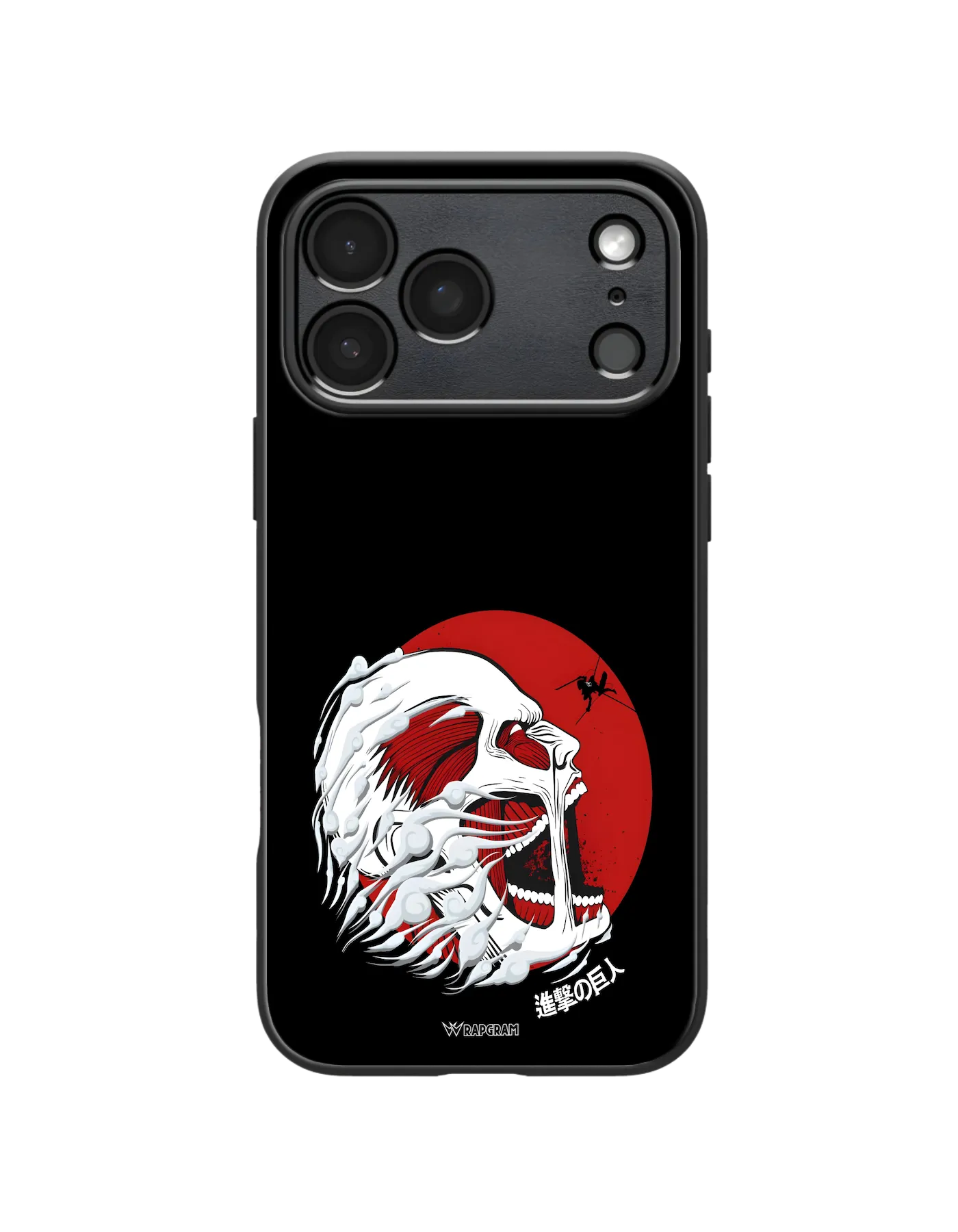 Titan Red Moon Hybrid Case