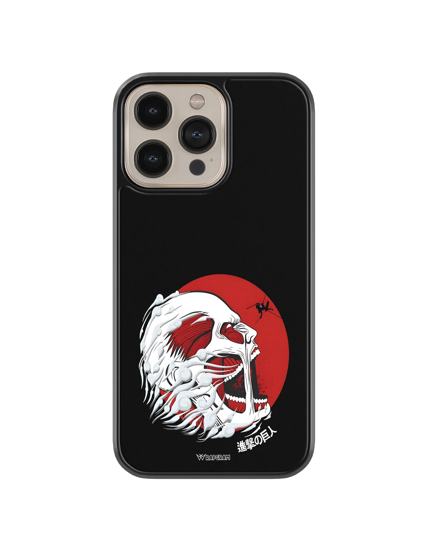 Titan Red Moon Hybrid Case
