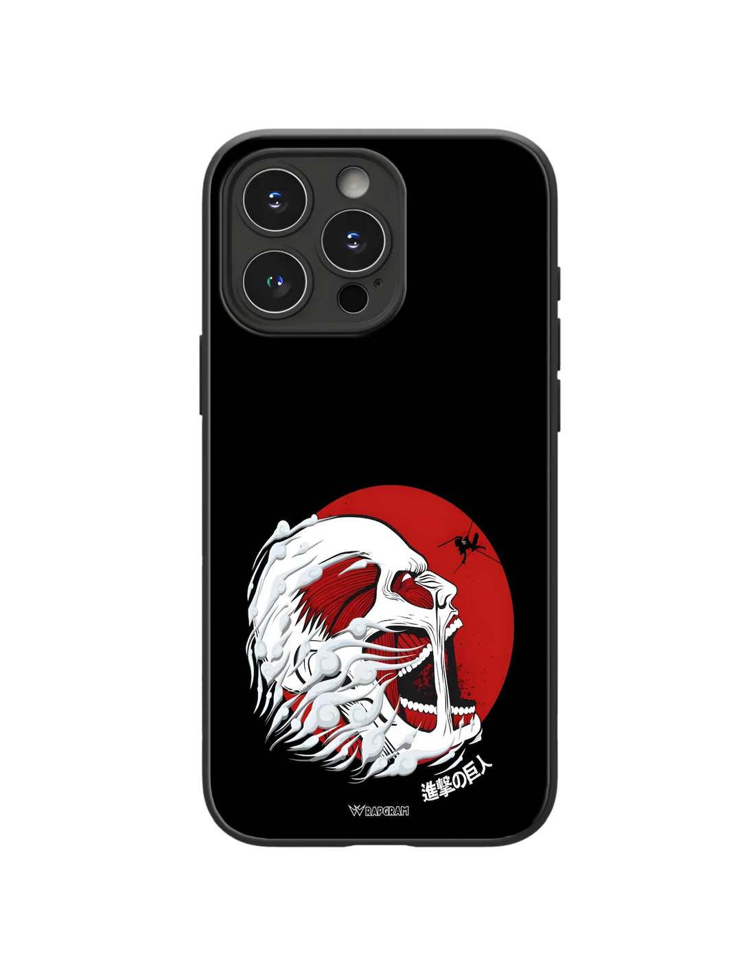 Titan Red Moon Hybrid Case
