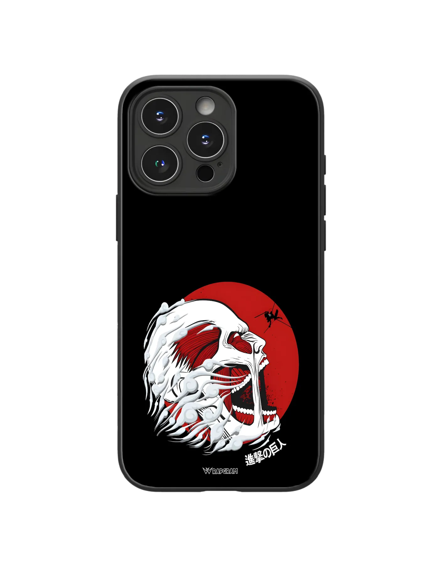 Titan Red Moon Hybrid Case