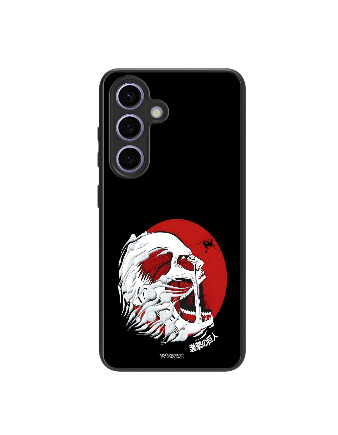 Titan Red Moon Hybrid Case