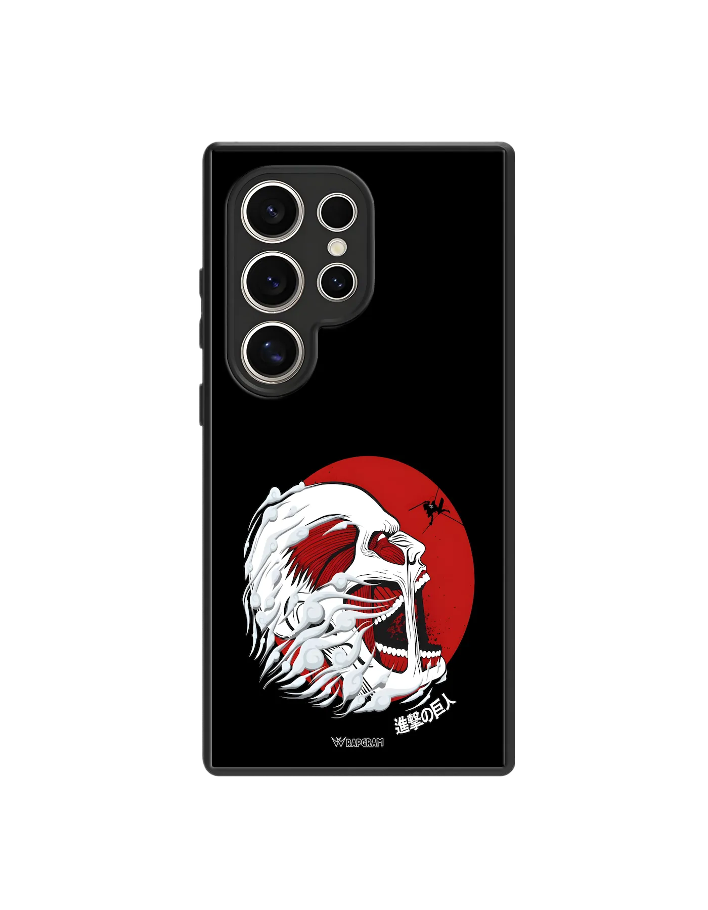 Titan Red Moon Hybrid Case
