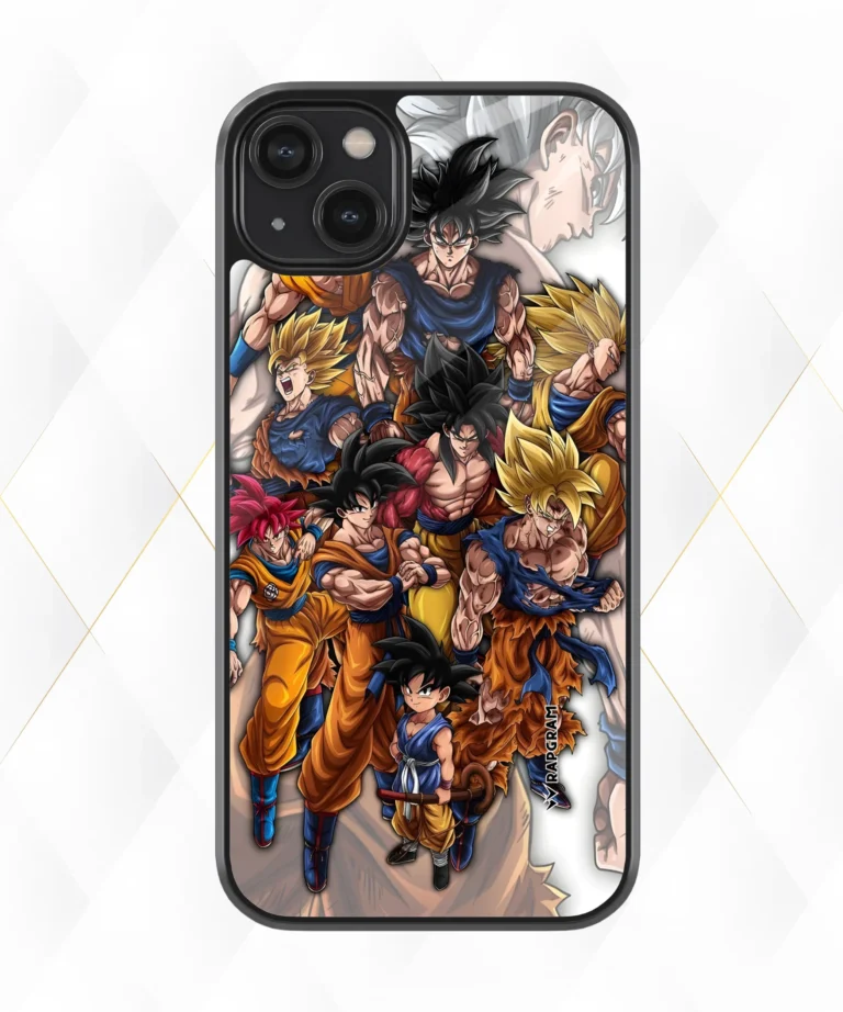 Goku All Forms Armour Case