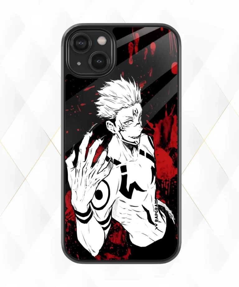 Sukuna Red Manga Armour Case