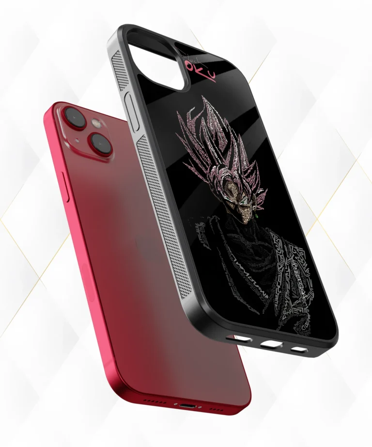 Black Goku Armour Case