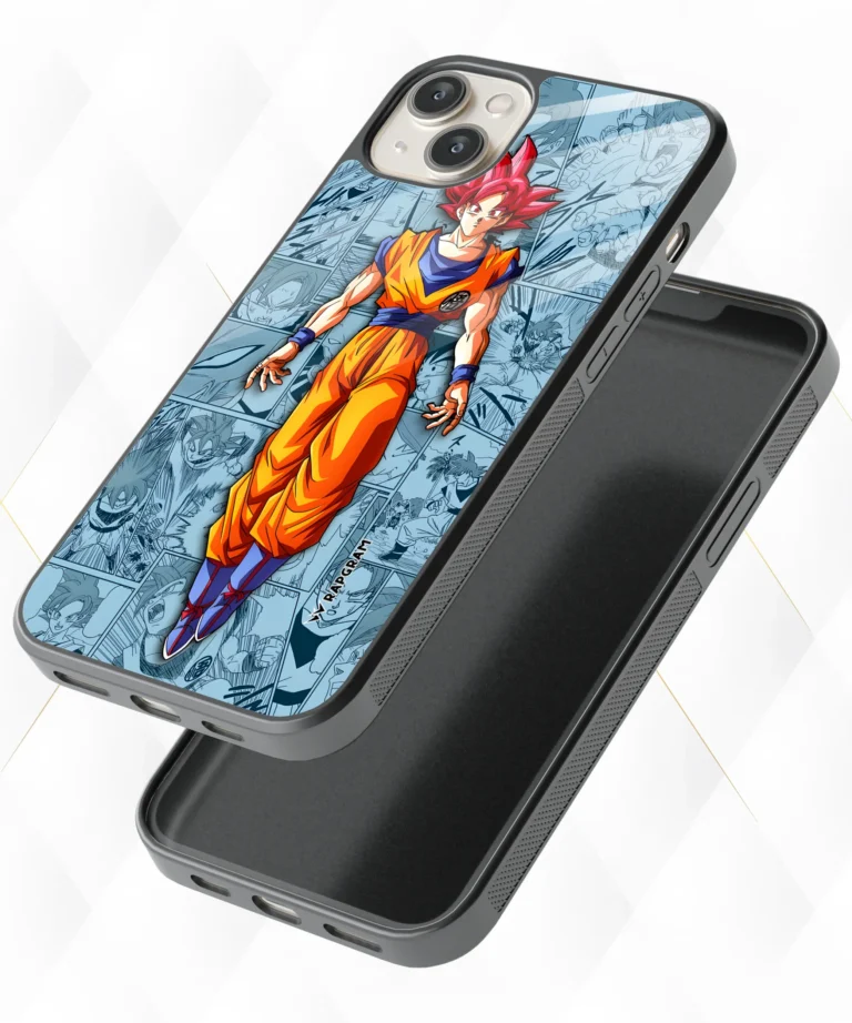 Goku Red Manga Armour Case