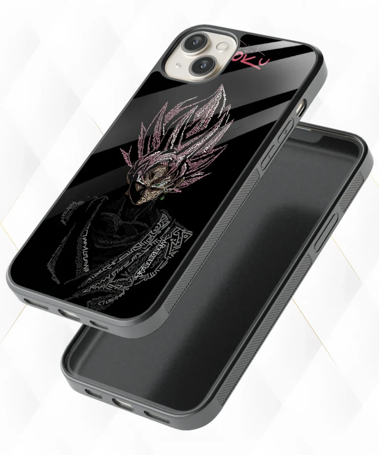 Black Goku Armour Case