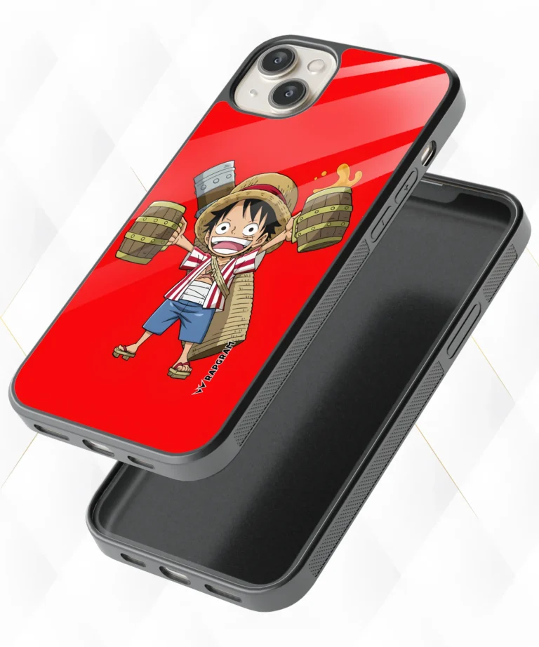 Kid Luffy Beer Armour Case