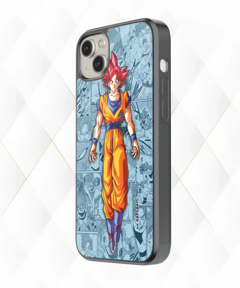 Goku Red Manga Armour Case