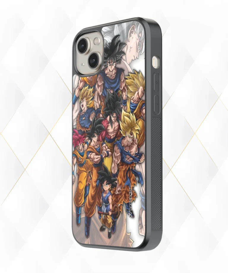 Goku All Forms Armour Case