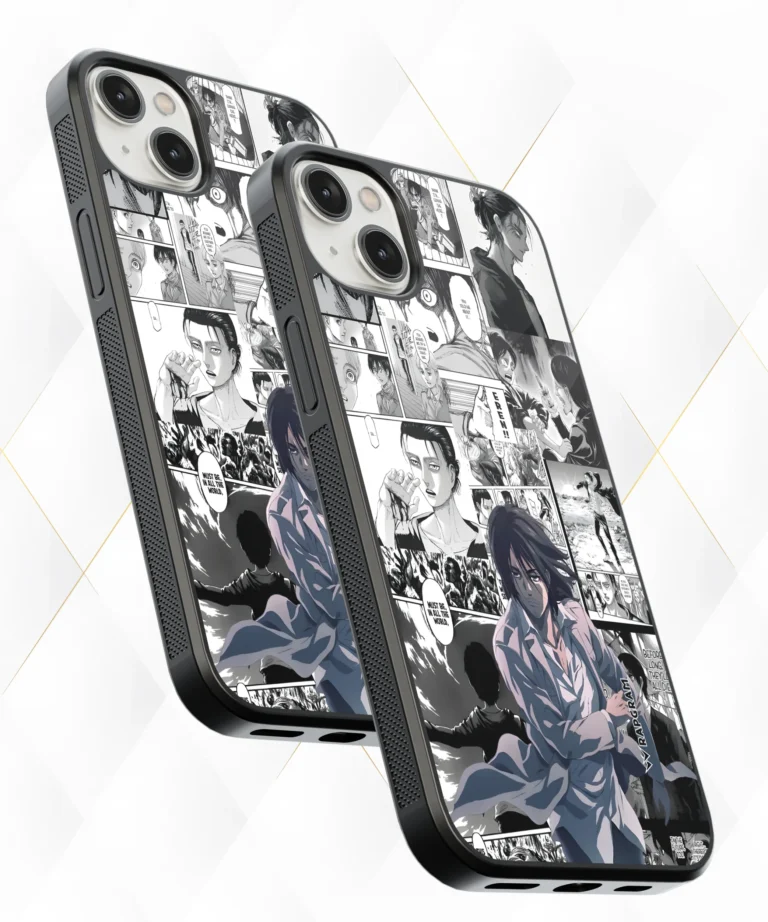 Eren Manga Panel Armour Case