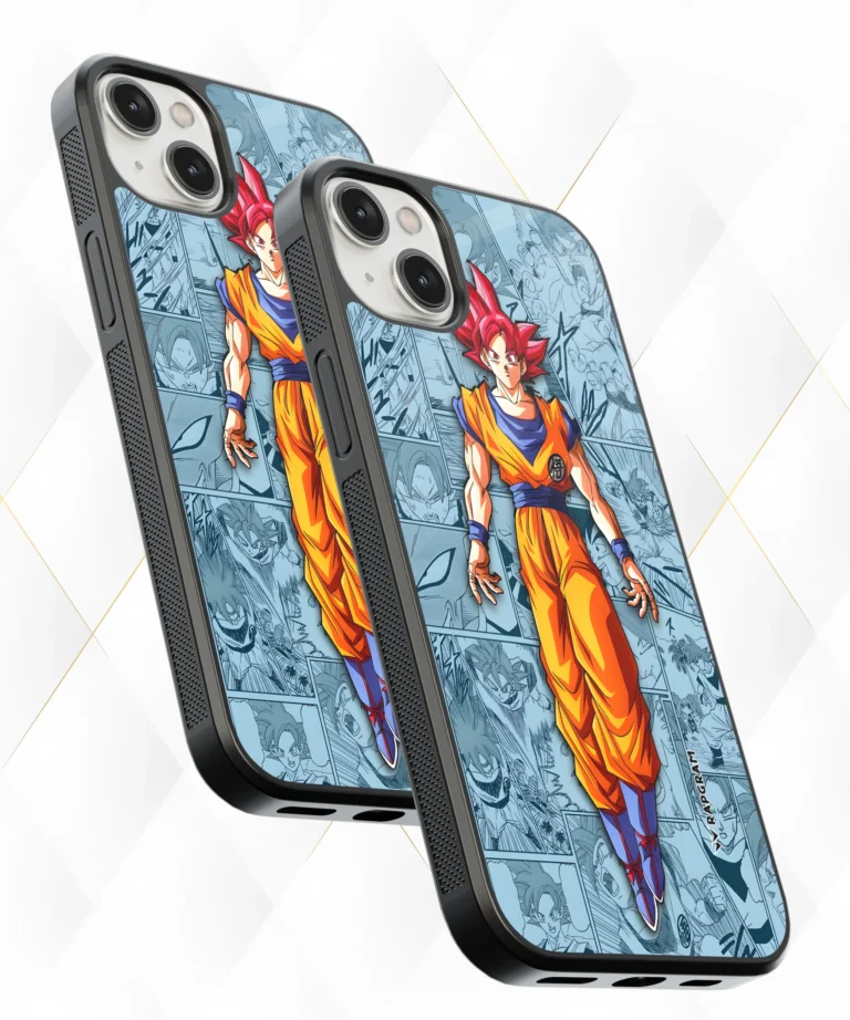 Goku Red Manga Armour Case