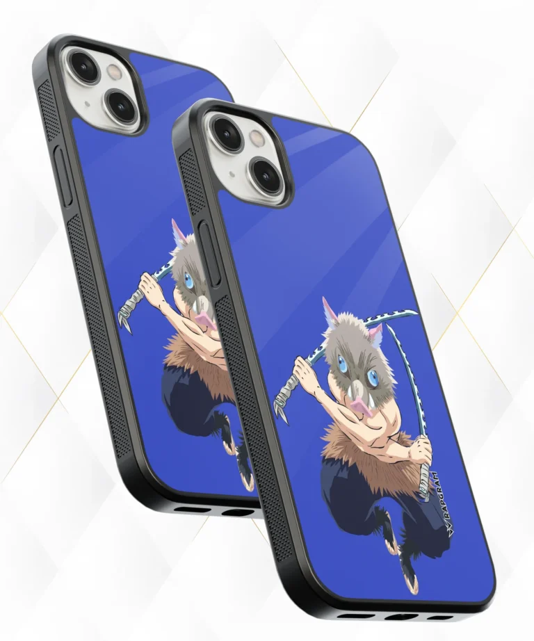 Inosuke Hashibira Blue Armour Case