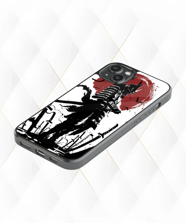 Samurai Red Armour Case