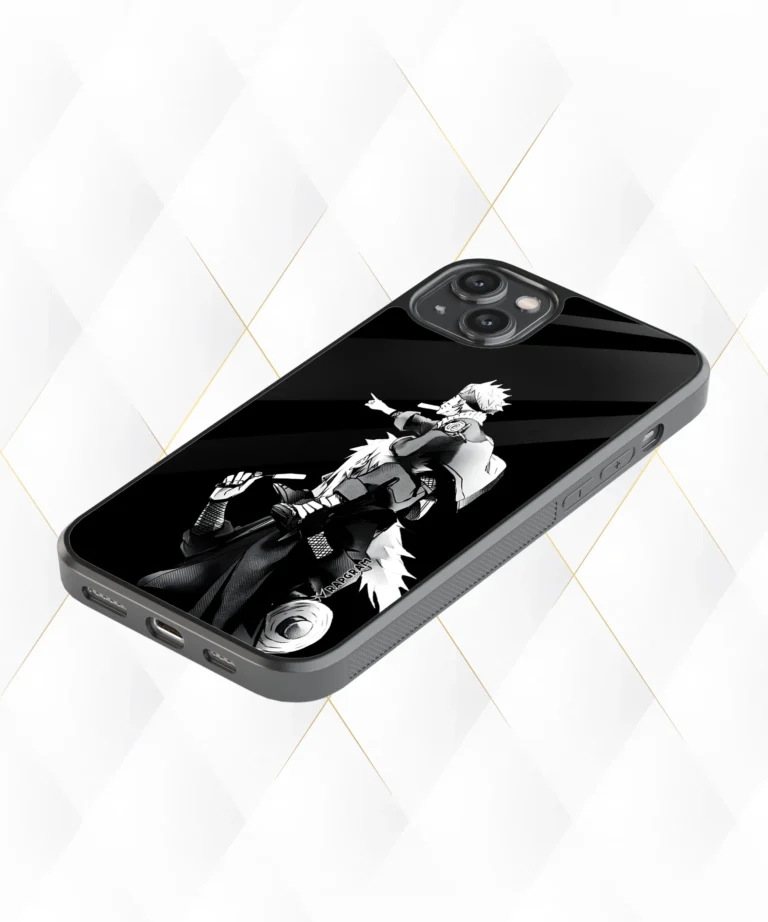 Naruto Jiraya B&W Armour Case