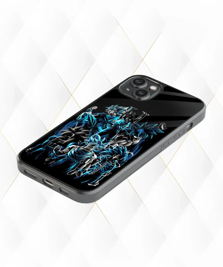 Goku Blue Armour Case