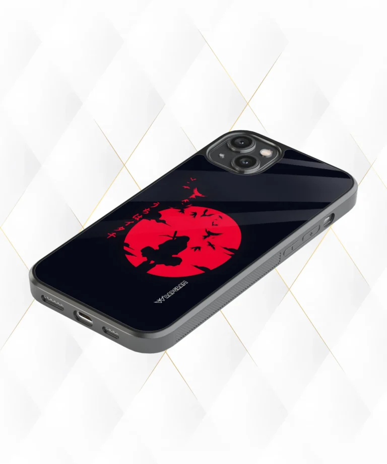 Itachi Black Red Armour Case