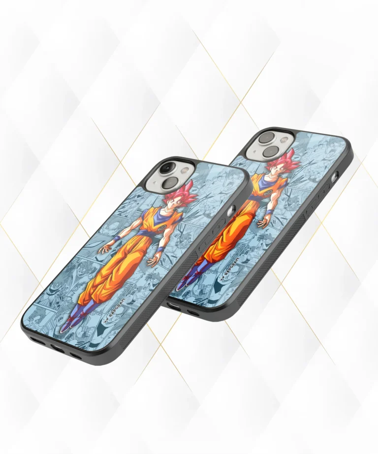 Goku Red Manga Armour Case