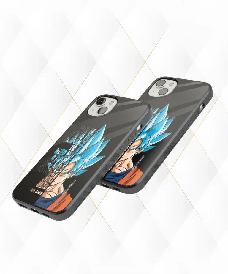 Goku Blue Quote Armour Case