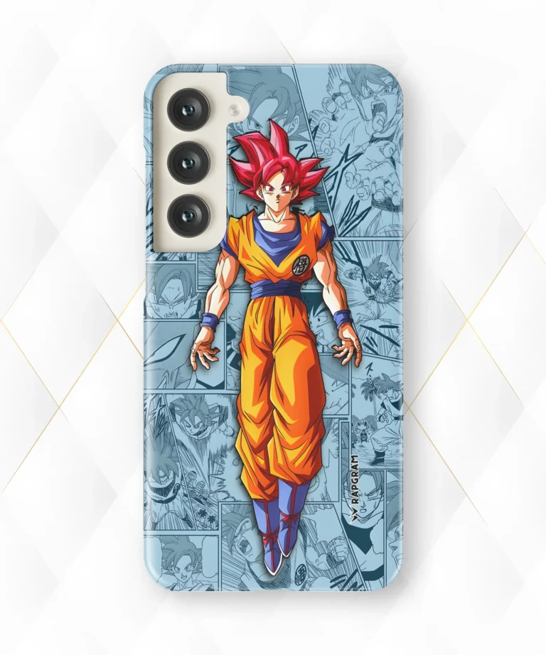 Goku Red Manga Hard Case