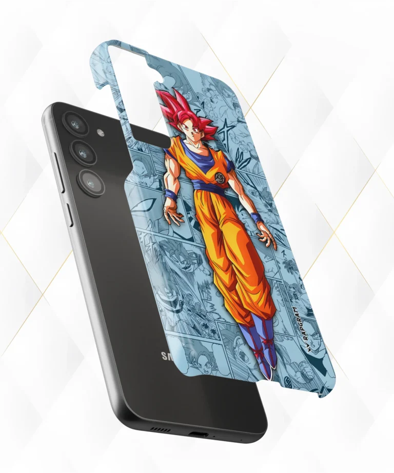 Goku Red Manga Hard Case