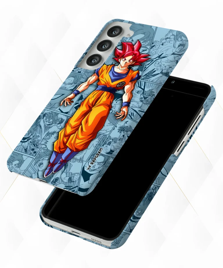 Goku Red Manga Hard Case