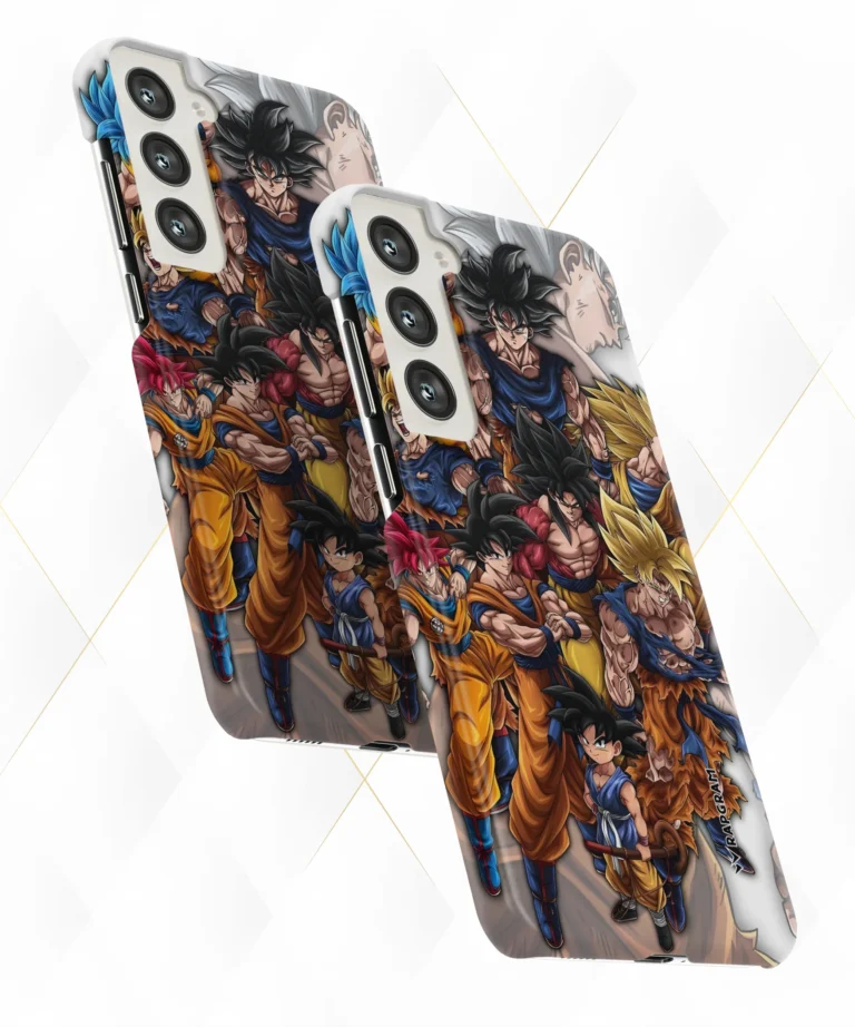 Goku All Forms Hard Case