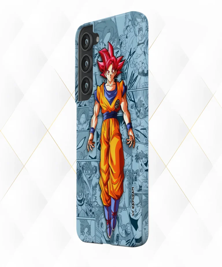 Goku Red Manga Hard Case