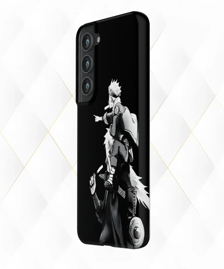 Naruto Jiraya B&W Hard Case