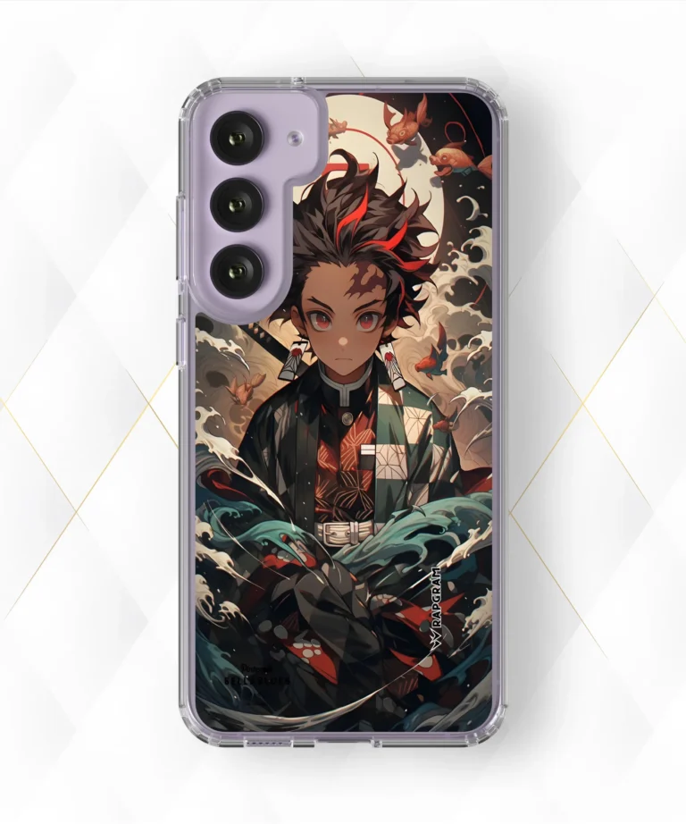 Tanjiro vivid Silicone Case