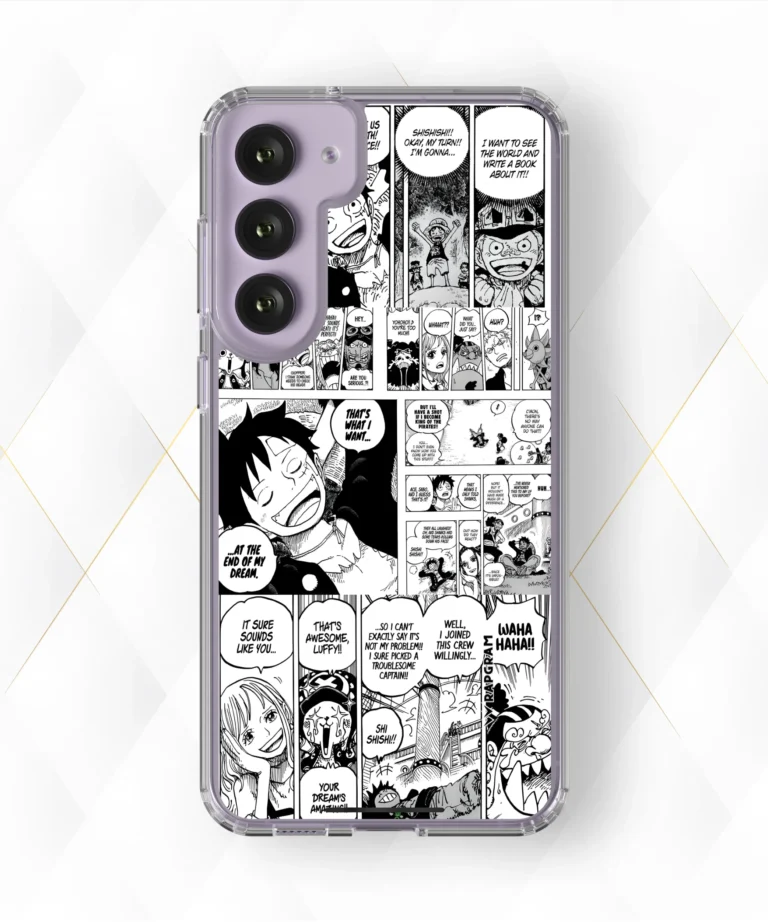 Luffy Manga Panel Silicone Case