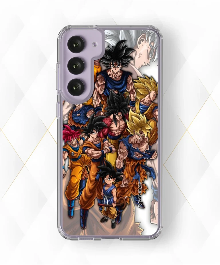 Goku All Forms Silicone Case