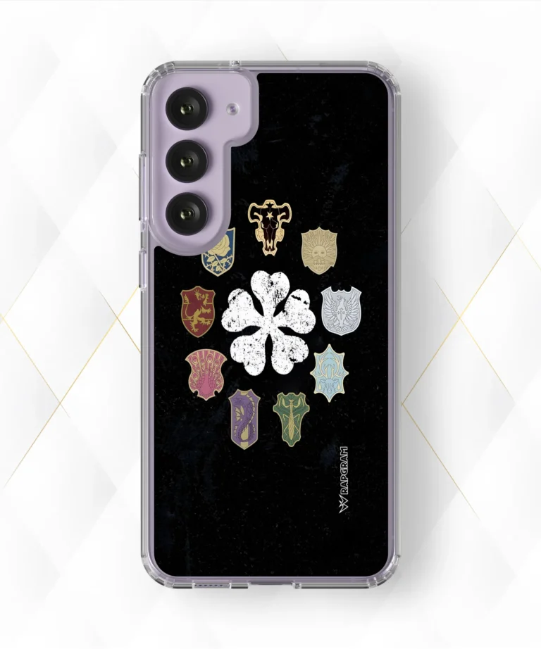 Black Clover Squads Silicone Case