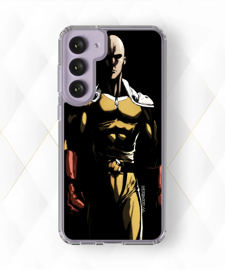 Saitama Black  Silicone Case