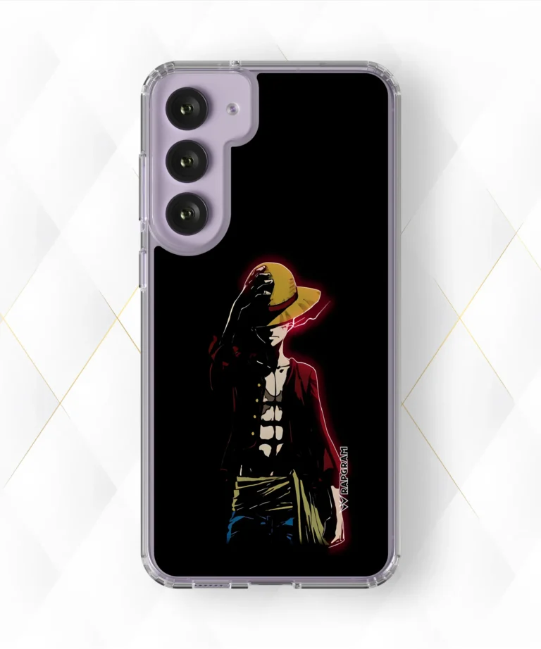 Luffy Black Silicone Case