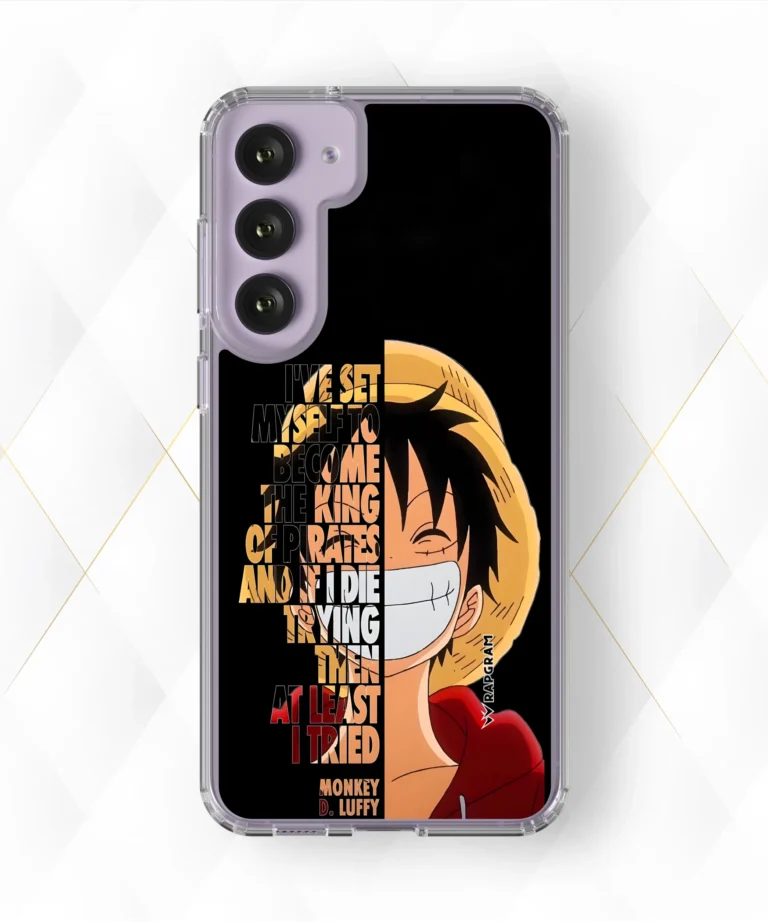 Luffy Quote Silicone Case