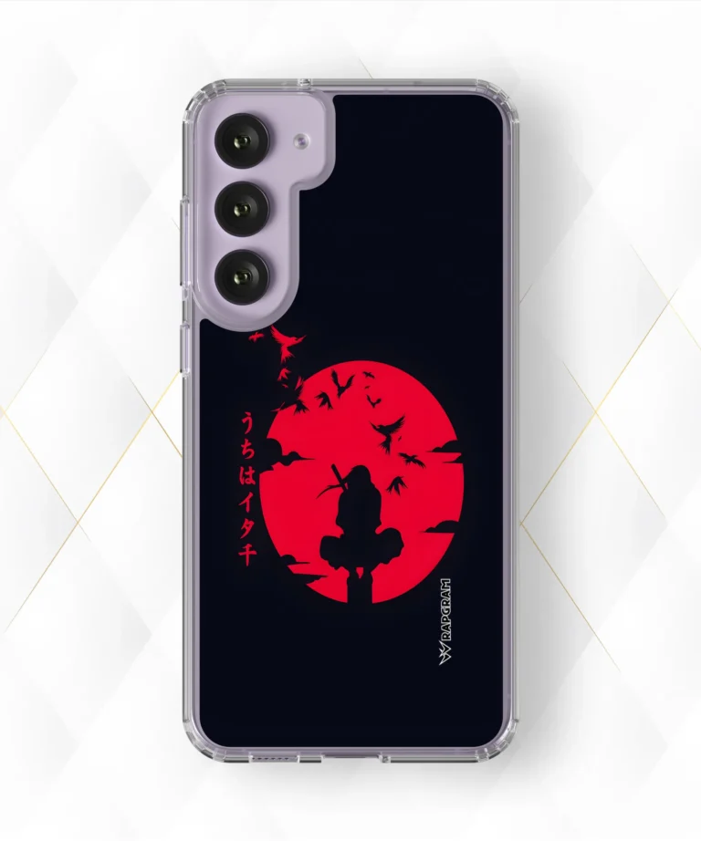 Itachi Black Red Silicone Case