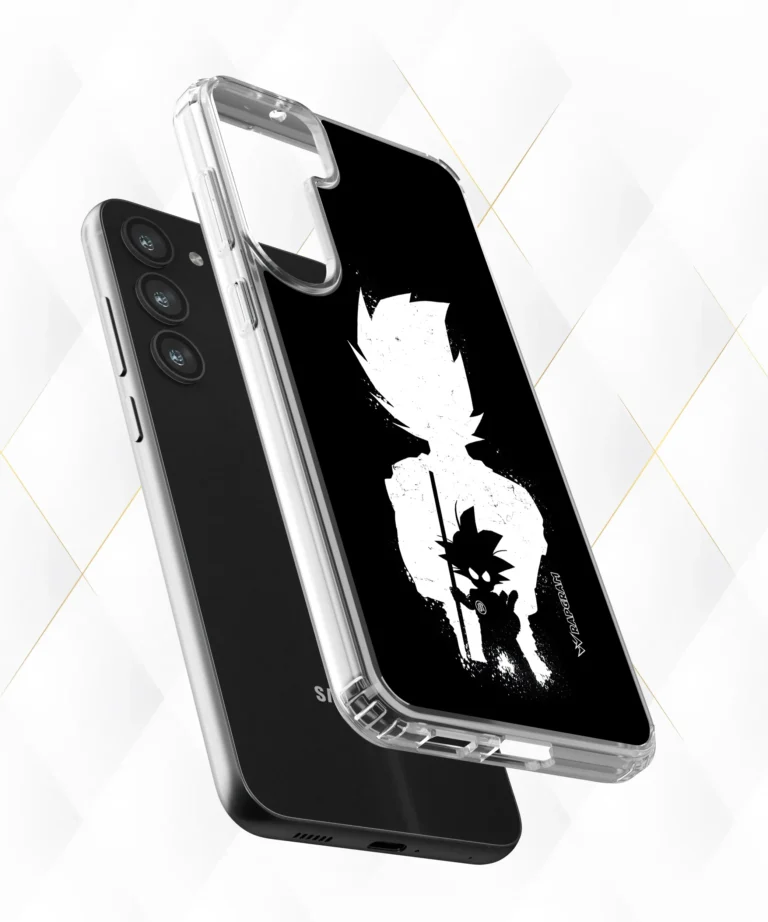 Kid Goku Black Silicone Case