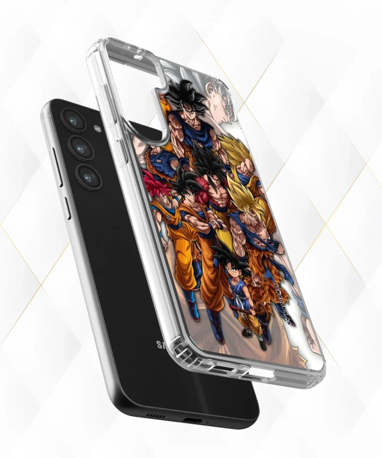 Goku All Forms Silicone Case