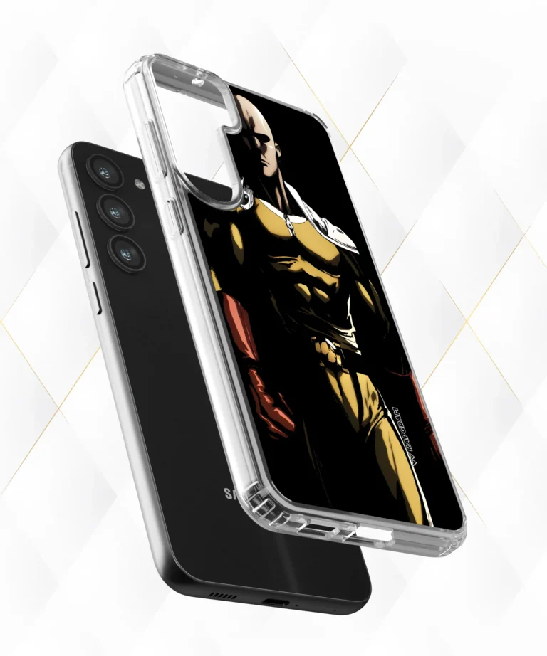 Saitama Black  Silicone Case