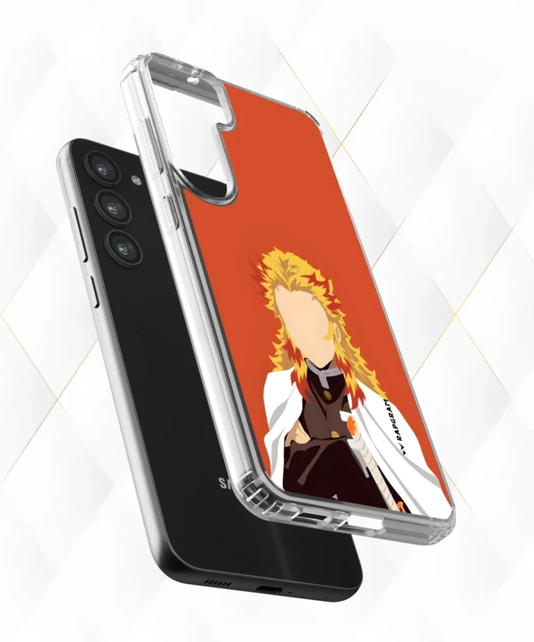 Rengoku Orange Silicone Case