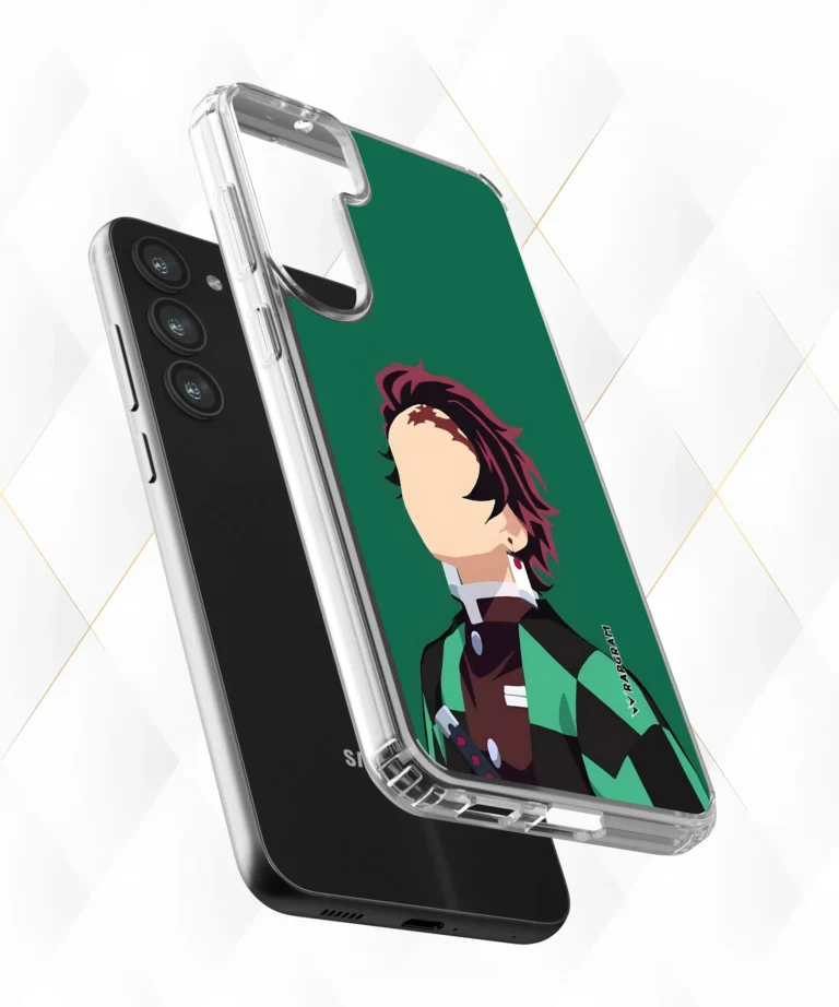 Tanjiro Dark Green Silicone Case