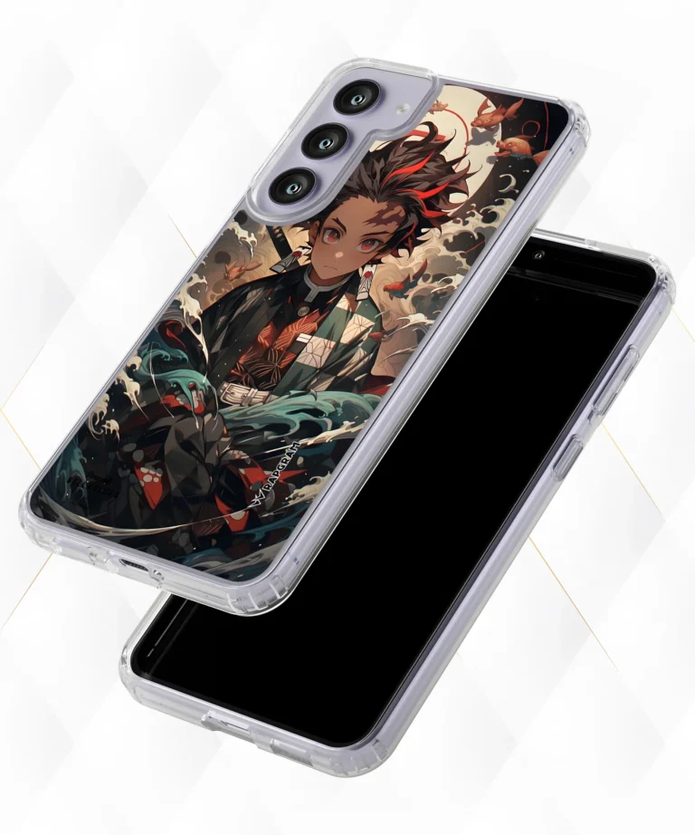 Tanjiro vivid Silicone Case