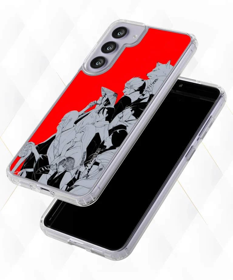 Captains Red Silicone Case