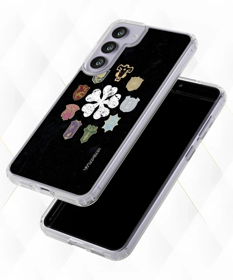 Black Clover Squads Silicone Case