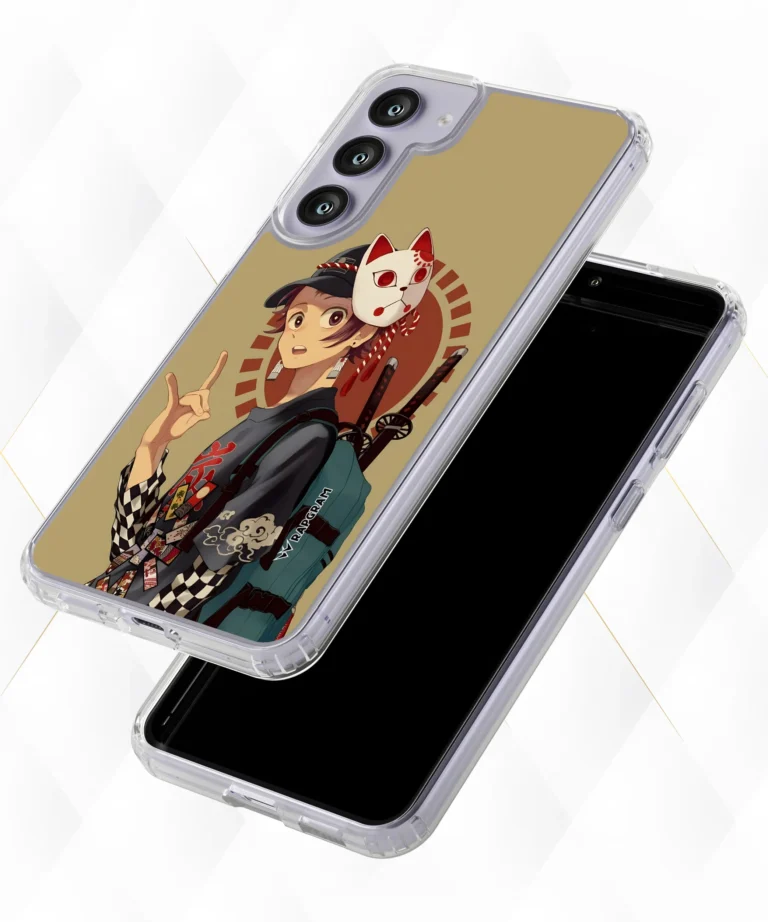 Tanjiro Mask Silicone Case