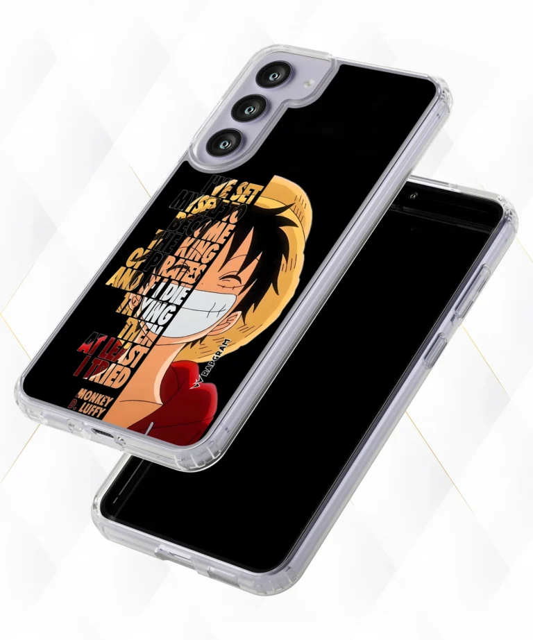 Luffy Quote Silicone Case